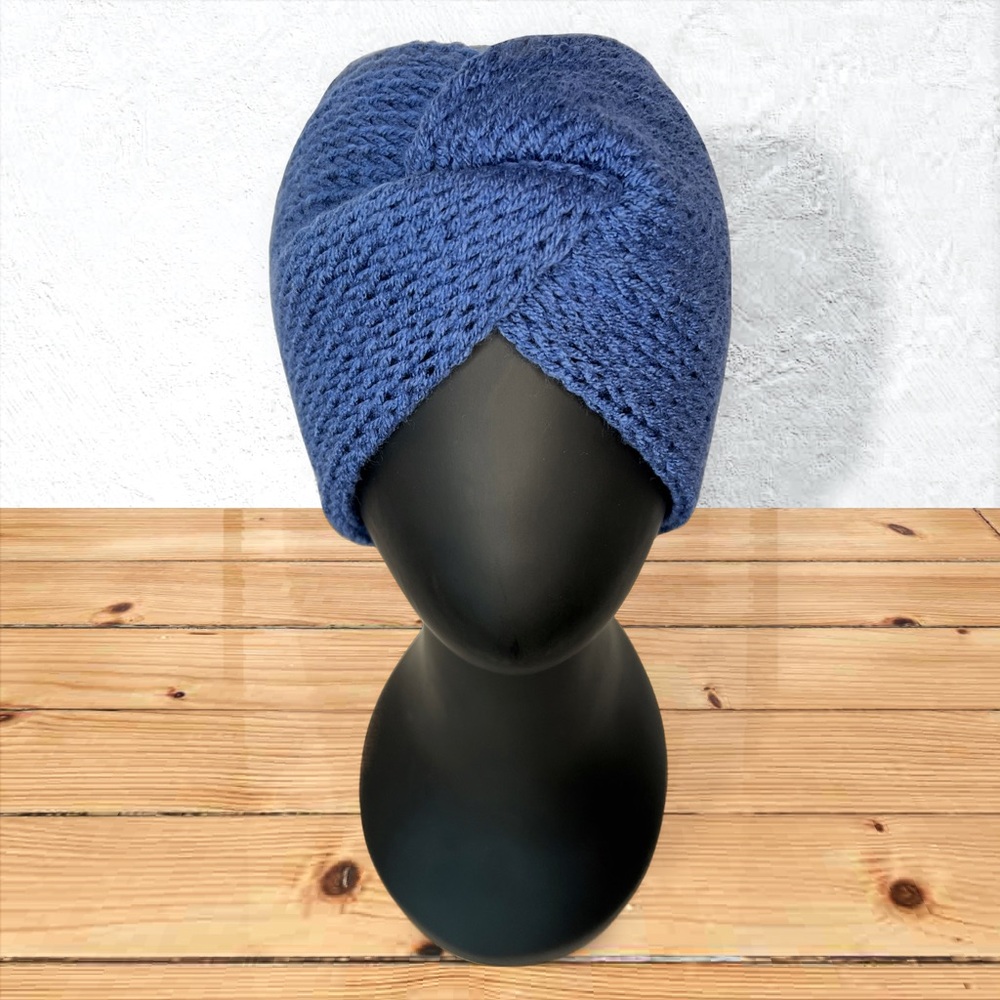 Handmade Knit Twist Ear Warmers | Cozy & Versatile | Adult Women's